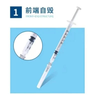 Auto-disable Disposable Syringe